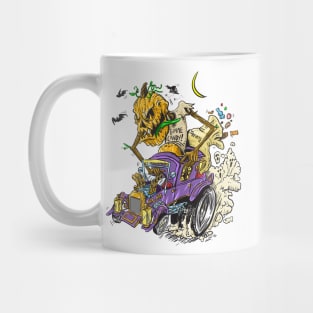 Halloween Hot Rod Mug